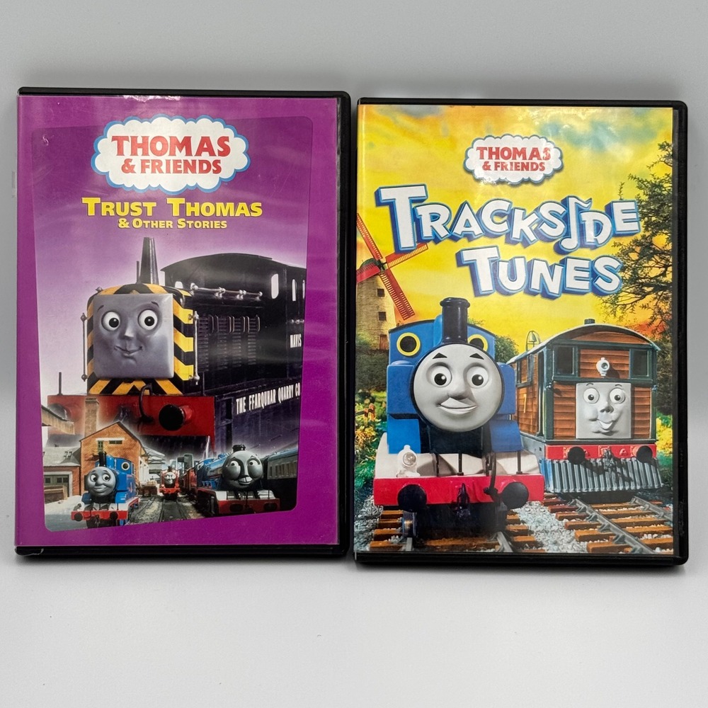 Thomas & Friends Trust Thomas Trackside Tunes DVD Lot 2 Tested